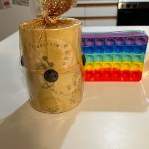 Millennium 2000 Disney candle preowned some wear and tear visible